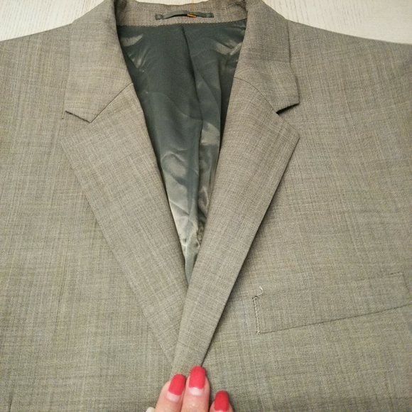Theory gray wool Suit Jacket Sz 44 R - Picture 2 of 8